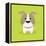 Cute Cartoon Dog-Nestor David Ramos Diaz-Framed Stretched Canvas