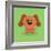 Cute Cartoon Dog-Nestor David Ramos Diaz-Framed Art Print