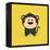 Cute Cartoon Monkey-Nestor David Ramos Diaz-Framed Stretched Canvas