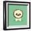 Cute Cartoon Porcupine-Nestor David Ramos Diaz-Framed Art Print