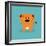 Cute Cartoon Tiger-Nestor David Ramos Diaz-Framed Art Print