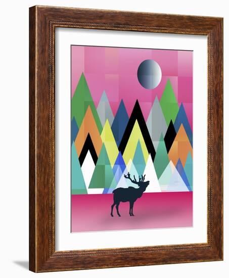 Cute Deer-Mark Ashkenazi-Framed Giclee Print