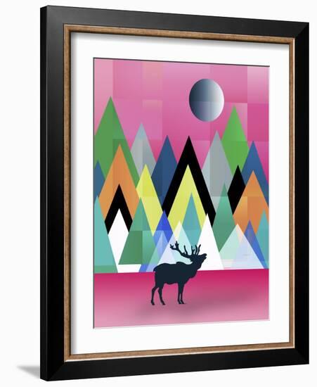 Cute Deer-Mark Ashkenazi-Framed Giclee Print