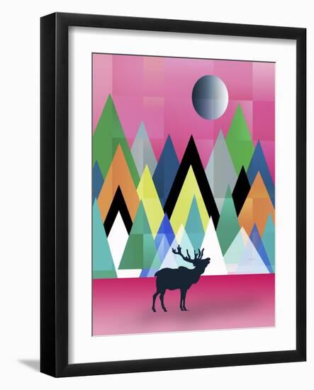 Cute Deer-Mark Ashkenazi-Framed Giclee Print