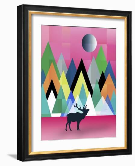 Cute Deer-Mark Ashkenazi-Framed Giclee Print