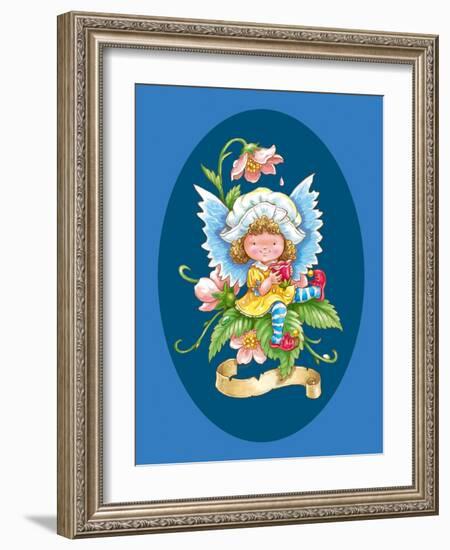 Cute Faerie-Olga Kovaleva-Framed Giclee Print