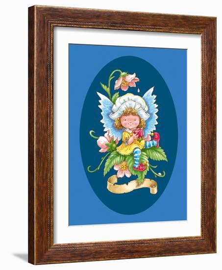 Cute Faerie-Olga Kovaleva-Framed Giclee Print