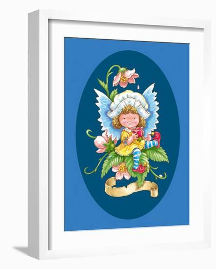 Cute Faerie-Olga Kovaleva-Framed Giclee Print