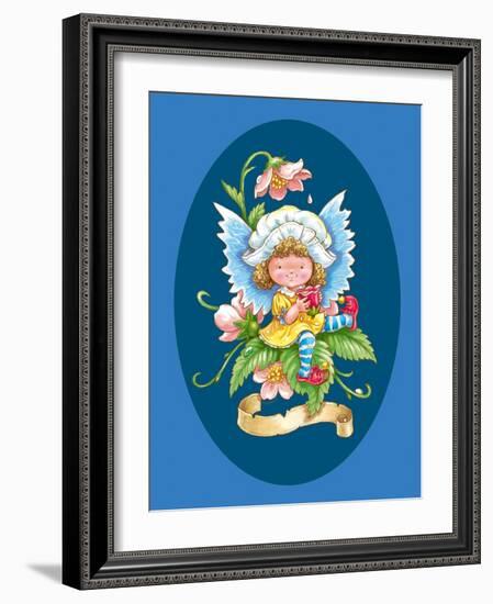 Cute Faerie-Olga Kovaleva-Framed Giclee Print