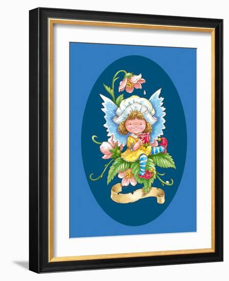 Cute Faerie-Olga Kovaleva-Framed Giclee Print