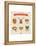 Cute Fashion Hipster Animals & Pets, Set of Vector Icons-Marish-Framed Stretched Canvas