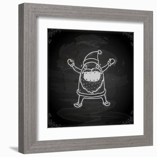 Cute Hand Drawn Illustration-Ozerina Anna-Framed Art Print