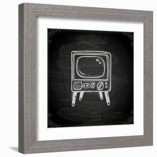 Cute Hand Drawn Illustration-Ozerina Anna-Framed Art Print