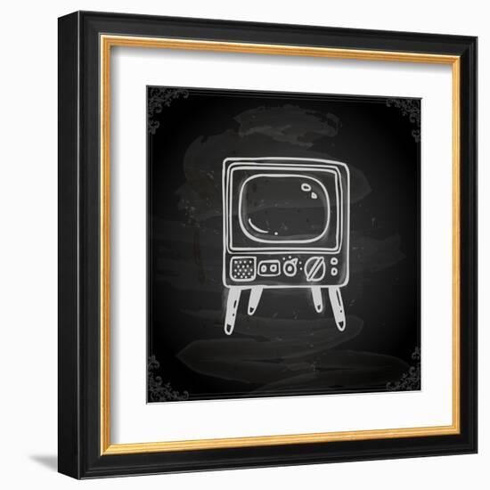 Cute Hand Drawn Illustration-Ozerina Anna-Framed Art Print