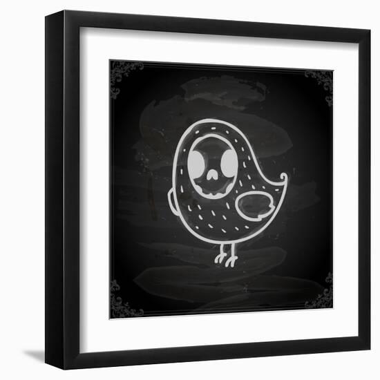 Cute Hand Drawn Illustration-Ozerina Anna-Framed Art Print