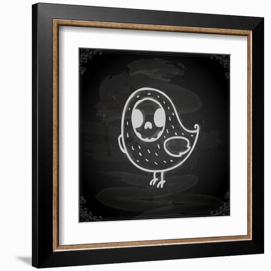 Cute Hand Drawn Illustration-Ozerina Anna-Framed Art Print