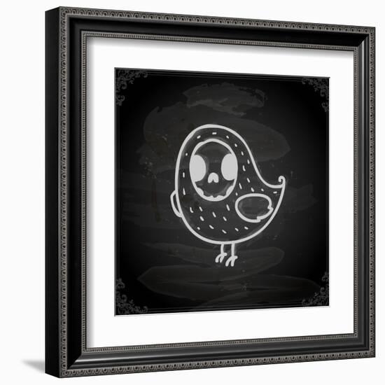 Cute Hand Drawn Illustration-Ozerina Anna-Framed Art Print