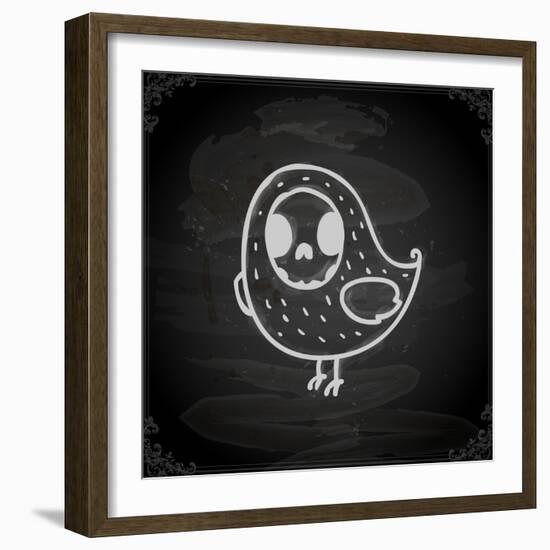 Cute Hand Drawn Illustration-Ozerina Anna-Framed Art Print