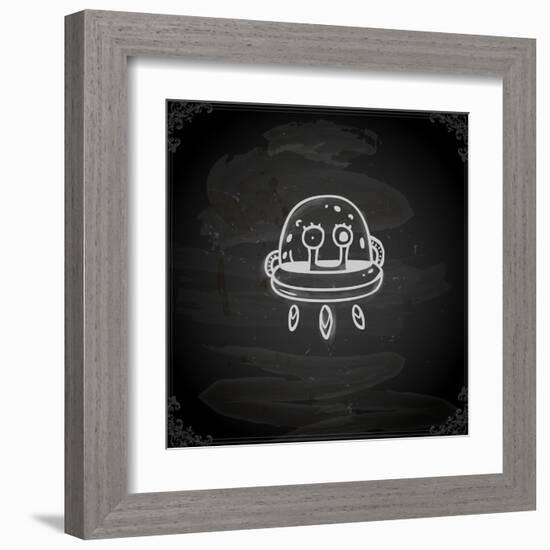 Cute Hand Drawn Illustration-Ozerina Anna-Framed Art Print