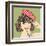 Cute Retro Woman in Comics Style-Eva Andreea-Framed Art Print