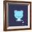 Cute Teddy Bear Night Light-Snopek Nadia-Framed Premium Giclee Print