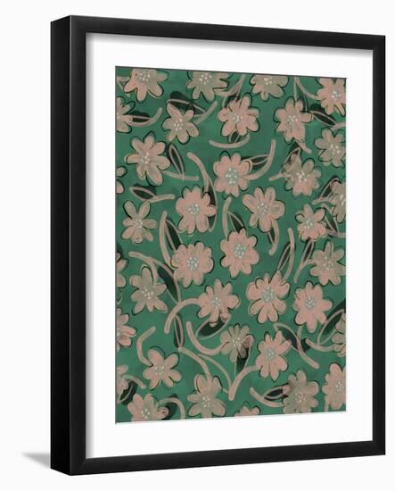 Cuteflowerpattern-Treechild-Framed Photographic Print