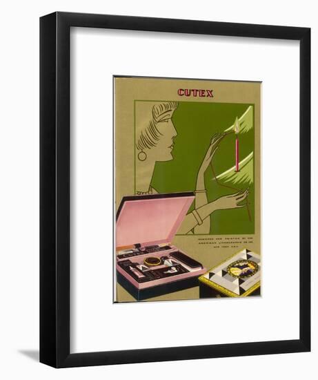 Cutez Advertisement-null-Framed Art Print