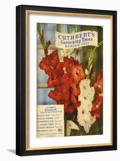 Cuthbert's Gardening Times, 1957, UK-null-Framed Giclee Print