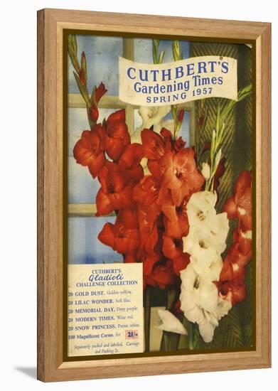 Cuthbert's Gardening Times, 1957, UK-null-Framed Premier Image Canvas