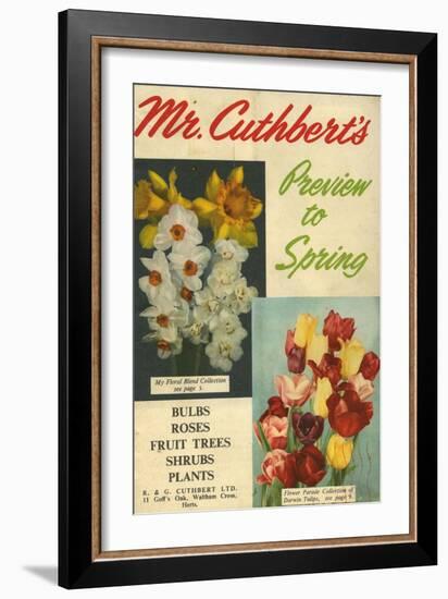 Cuthbert's, UK-null-Framed Giclee Print