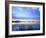 Cutler Reservoir on Bear River with Cirrus Fibratus at Sunset, Great Basin, Cache Valley, Utah-Scott T. Smith-Framed Photographic Print