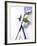 Cutlery with a Corn Salad Leaf-Dorota & Bogdan Bialy-Framed Photographic Print