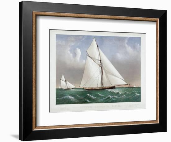 Cutter Genesta, R.Y.S.-C.R. Parsons-Framed Giclee Print