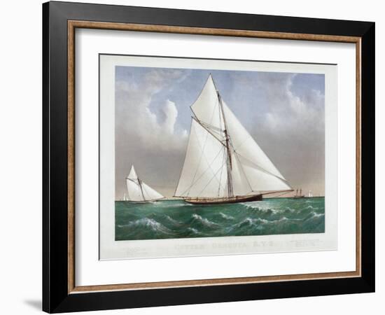 Cutter Genesta, R.Y.S.-C.R. Parsons-Framed Giclee Print