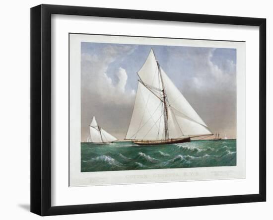 Cutter Genesta, R.Y.S.-C.R. Parsons-Framed Giclee Print