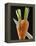 Cutting a Carrot in Half with a Knife-Vladimir Shulevsky-Framed Premier Image Canvas