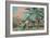 Cutting Bananas in Jamaica-Frank Newbould-Framed Giclee Print