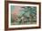 Cutting Bananas in Jamaica-Frank Newbould-Framed Giclee Print