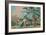 Cutting Bananas in Jamaica-Frank Newbould-Framed Giclee Print