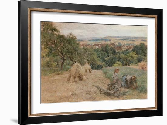 Cutting Grass-Leon Augustin Lhermitte-Framed Giclee Print