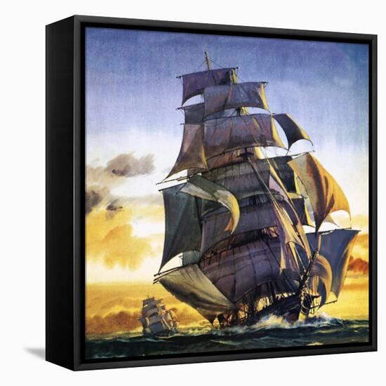 Cutty Sark-English School-Framed Premier Image Canvas