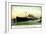 Cuxhaven, Dampfschiff Fürst Bismarck, Hapag, Hafen-null-Framed Giclee Print