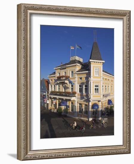 Cuxhaven, Lower Saxony, Germany-Charles Bowman-Framed Photographic Print