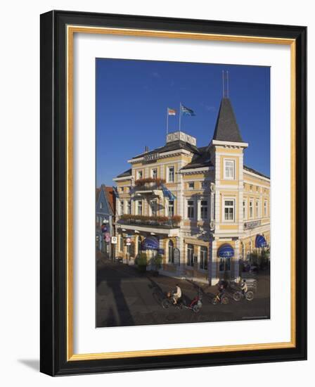 Cuxhaven, Lower Saxony, Germany-Charles Bowman-Framed Photographic Print