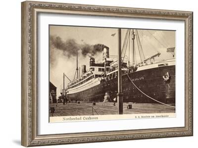 Cuxhaven, United States Lines, S.S. Resolute,Dampfer' Giclee Print | Art.com