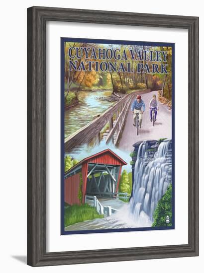 Cuyahoga Valley National Park, Ohio Views, c.2009-Lantern Press-Framed Art Print