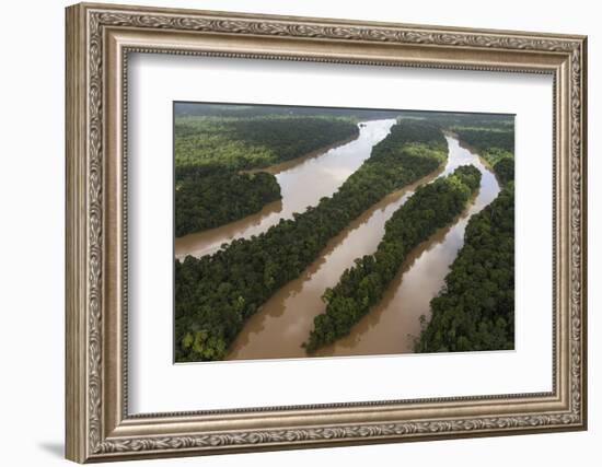 Cuyuni River, Guyana. Longest River in Guyana-Pete Oxford-Framed Photographic Print