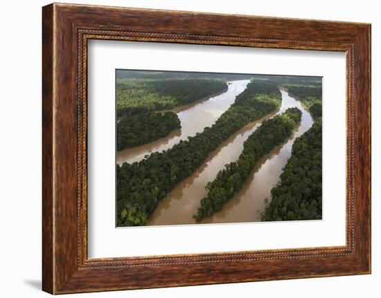 Cuyuni River, Guyana. Longest River in Guyana-Pete Oxford-Framed Photographic Print