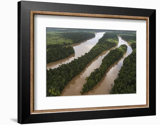 Cuyuni River, Guyana. Longest River in Guyana-Pete Oxford-Framed Photographic Print