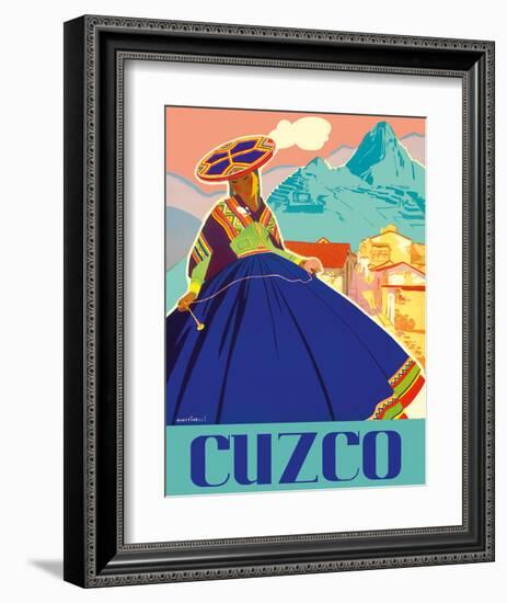 Cuzco, Peru - Machu Picchu-Agostinelli-Framed Giclee Print
